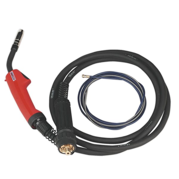 MIG Torch 3mtr with Euro Connector TB15 for welding applications