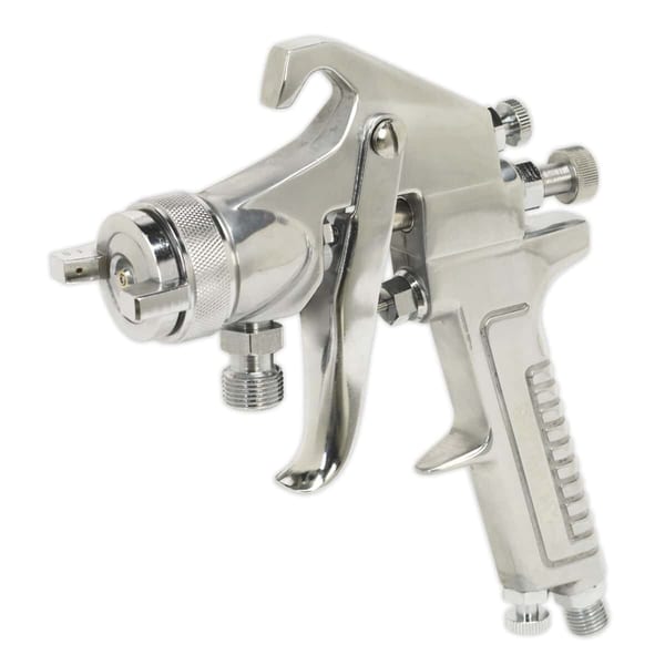 High-quality professional spray gun designed for precise painting and finishing tasks, featuring adjustable settings for optimal control.