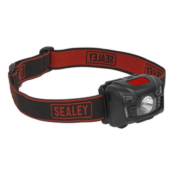 Rechargeable Head Torch with Auto-Sensor 3W SMD LED