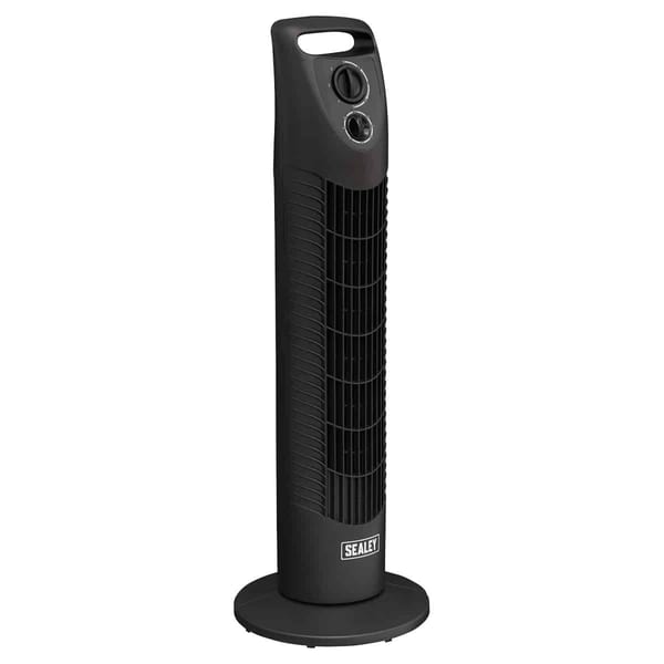 30" Oscillating Tower Fan 3-Speed 230V