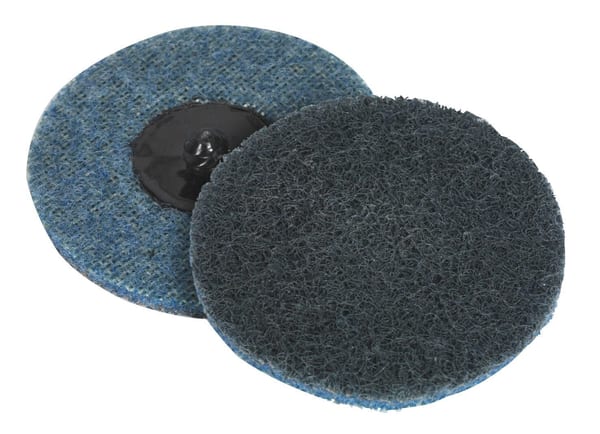 Pack of 10 Quick Change Preparation Pads Ø75mm for efficient surface preparation.