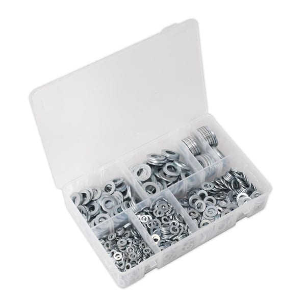 Flat Washer Assortment M5-M16 Form A 1070pc