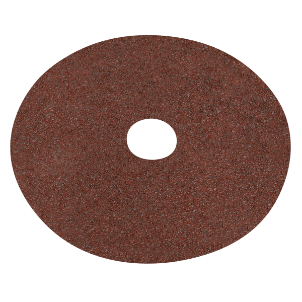 125mm Fibre Backed Sanding Disc 24Grit - Pack of 25