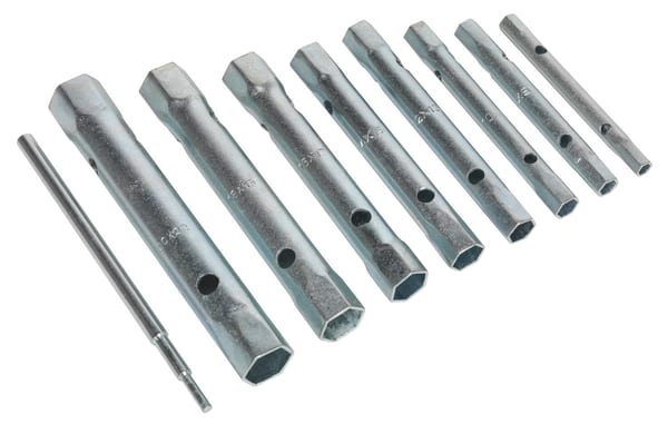 9-piece Box Spanner Set for various hand tool applications
