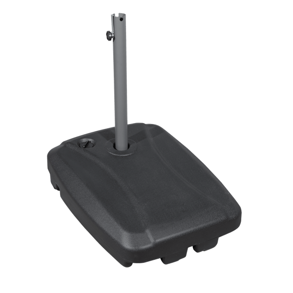 Fillable Parasol Base with Wheels, Water/Sand Fill 60L