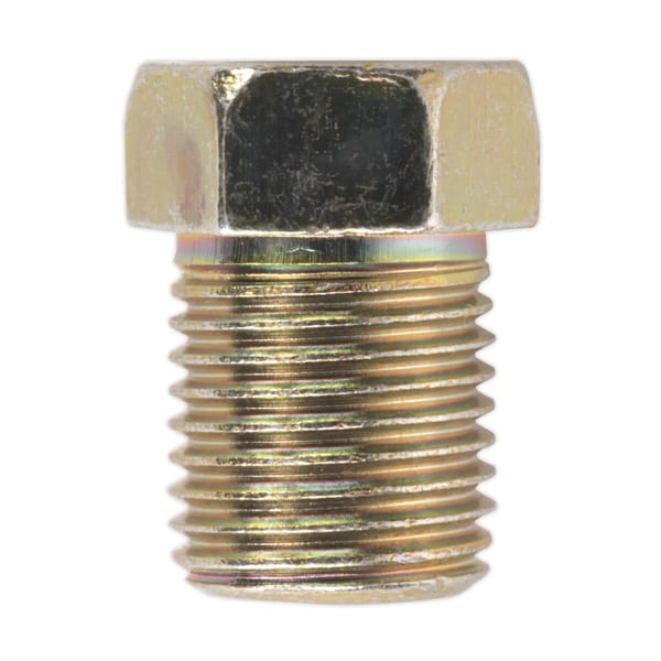 Brake Pipe Nut Full Thread Male M10 x 1mm - Pack of 25