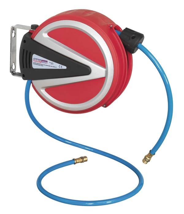 6.5m Retractable PU Air Hose Reel 6.5mm ID