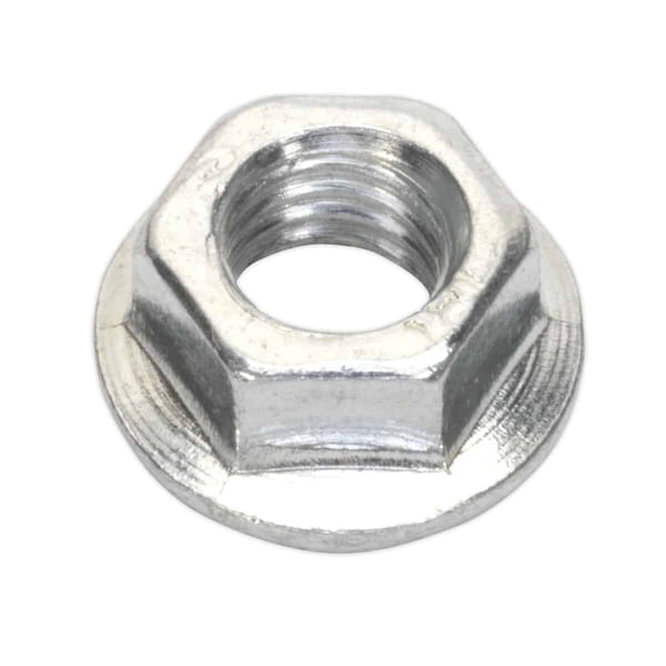 Zinc Plated Serrated Flange Nut M5 - Pack of 100