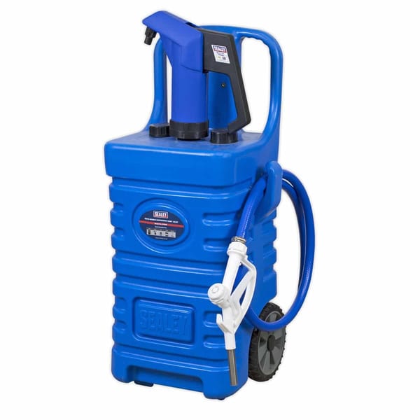 Mobile Dispensing Tank with AdBlue(R) Pump 55L - Blue