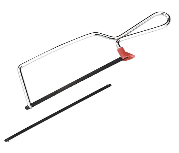 Junior hacksaw with spare blade for precise cutting in hand tools