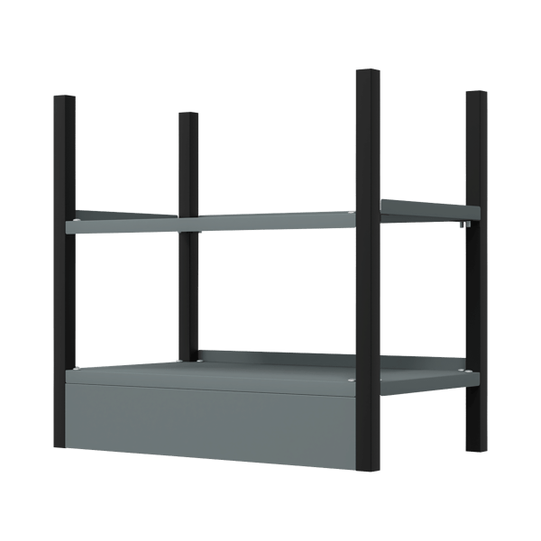 Modular Storage Base unit 2 Shelves 580mm