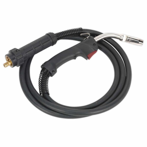 MIG Torch 3m Euro Connection MB25 with flexible hose for welding applications