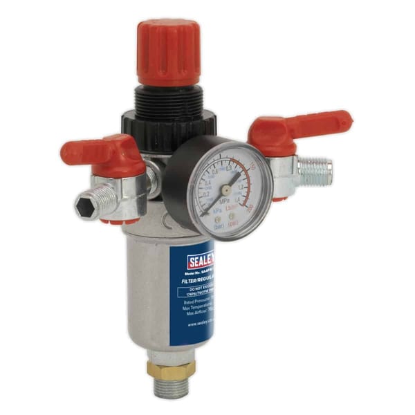 Air Filter/Regulator 3/8"BSP Male to 1/4"BSP Male