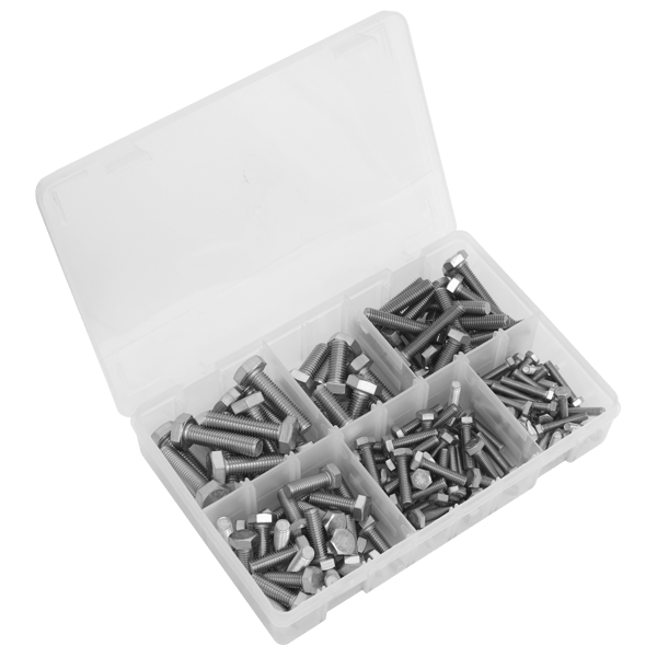 Stainless Steel Setscrew Assortment M5-M10 150pc