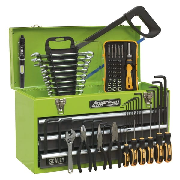 American PRO(R) Tool Chest 3 Drawer with 93pc Tool Kit