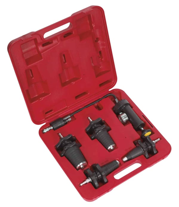 Cooling System Pressure Test Kit 5pc for vehicle service and maintenance