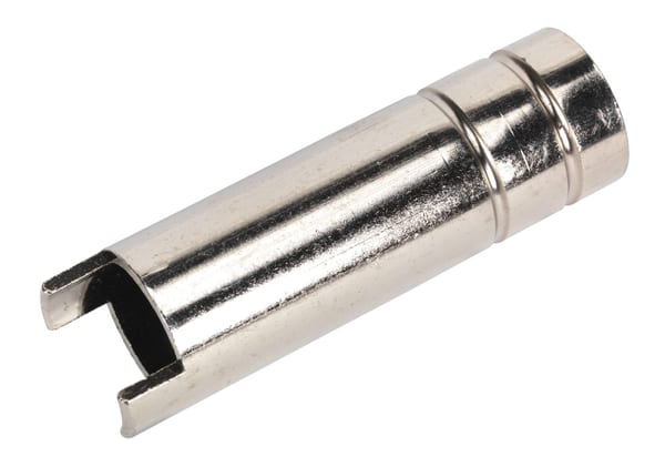 TB15 single spot welding nozzle for MIG welding, durable metal construction