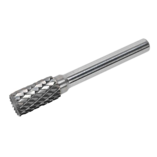 Cylindrical Front End Cut Tungsten Carbide Rotary Burr 10mm