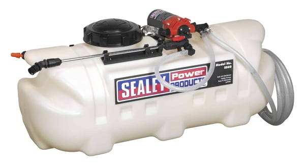 12V Spot/Broadcast Sprayer Chemical Resistant Tank & Remote Switch 50L