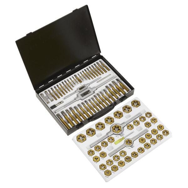 Metric & Imperial Hexagonal Tap & Die Set 86pc