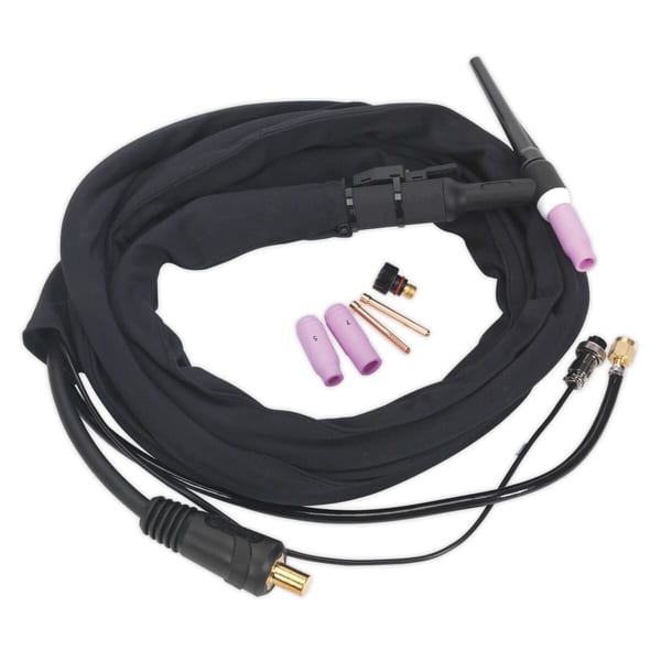 TIG Inverter Welding Torch with Push-Button 25mm