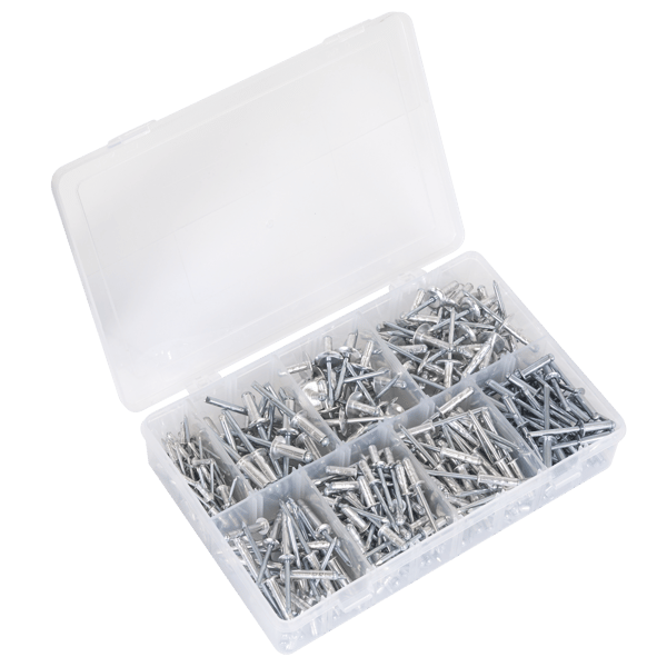 Aluminium Rivet Assortment 335pc