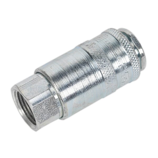 Female coupling body 3/8' BSP for compressors and power tools