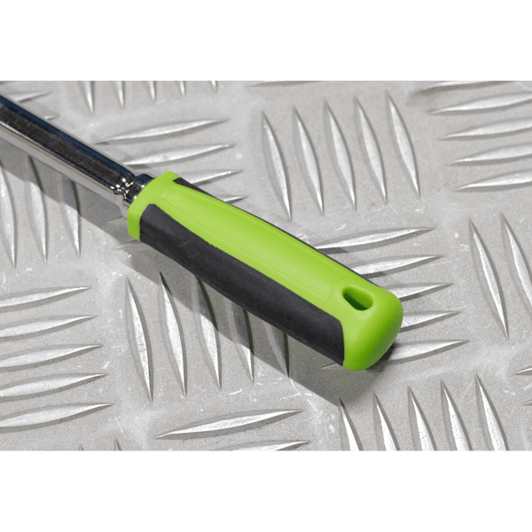 Siegen Extra-Long Flexi-Head Ratchet Wrench with Flip Reverse 1/4"Sq Drive