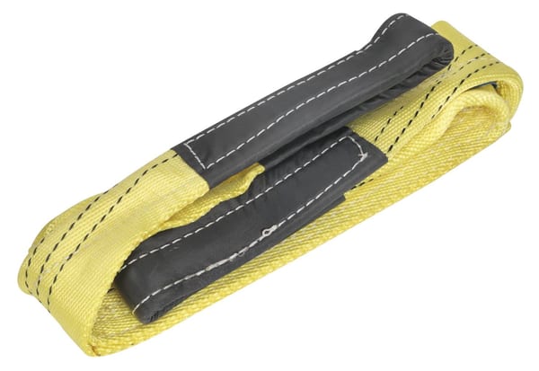 3-tonne capacity load sling, 1 meter, ideal for jacking and lifting in garage use.