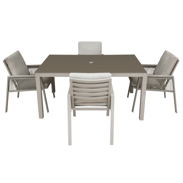 Fusion Outdoor Dining Set 5pc