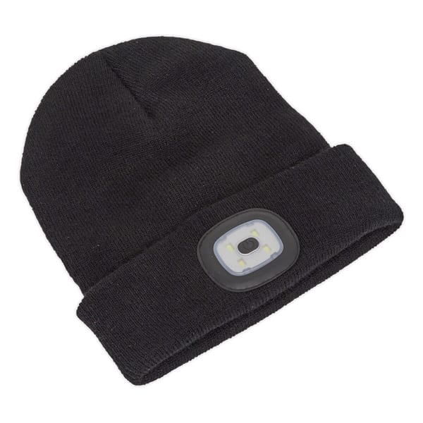 Rechargeable USB Beanie Hat 1W SMD LED