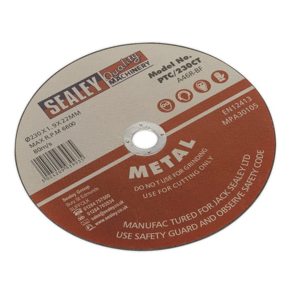 230 x 2mm Cutting Disc 22mm Bore