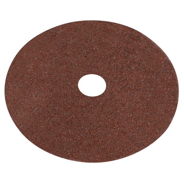 115mm Fibre Backed Sanding Disc 24Grit - Pack of 25