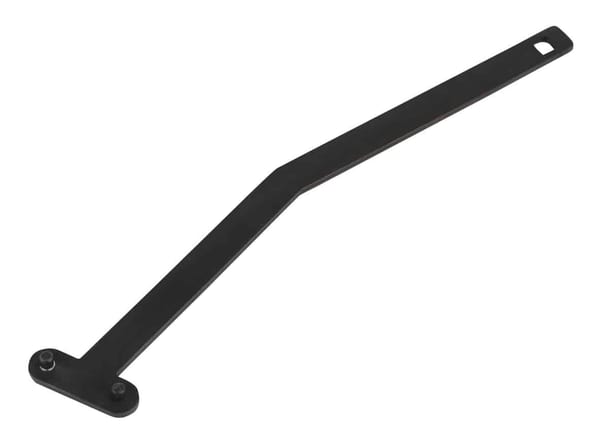 Diesel engine auxiliary belt tension tool for Ford, Jaguar 2.0D/2.2D engines.