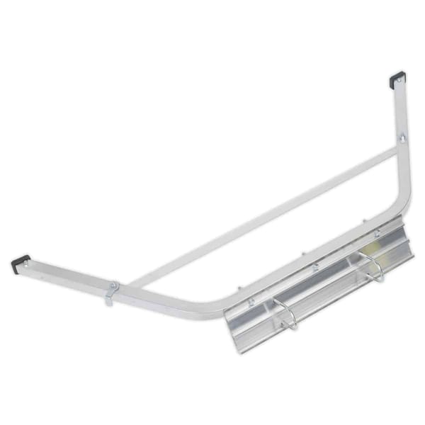 Ladder stand-off for stability and safety during outdoor tasks