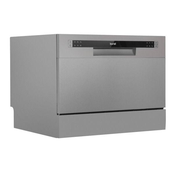 Tabletop Dishwasher 6 Place Settings 6.5L Capacity - Silver