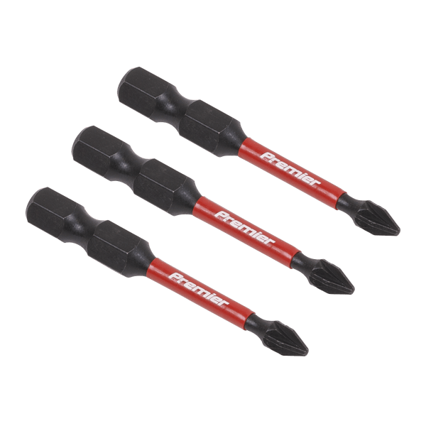 Pozi Impact Power Tool Bits #1 x 50mm 3pc