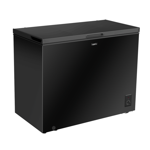 Baridi Freestanding Chest Freezer 254L Capacity - Black