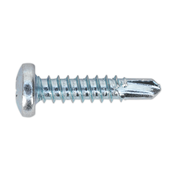 Zinc Plated Self-Drilling Pan Head Phillips Screw 4.2 x 19mm - Pack of 100