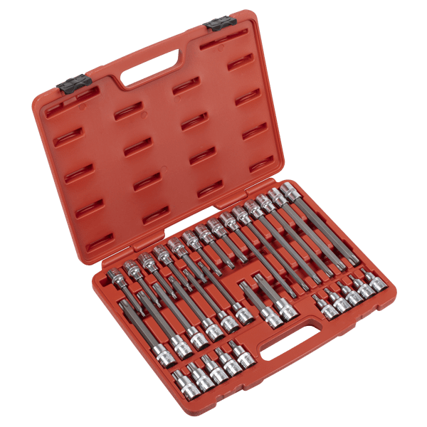 TRX-Star* Socket Bit Set 1/2"Sq Drive 32pc