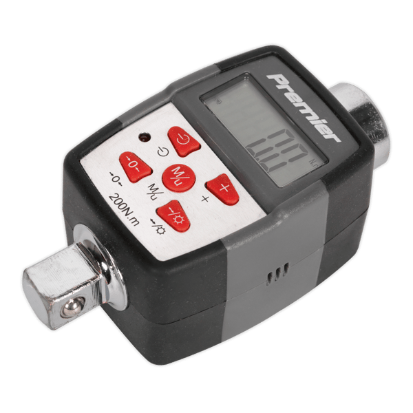 Digital Torque Adaptor with Angle Function 1/2"Sq Drive 20-200Nm