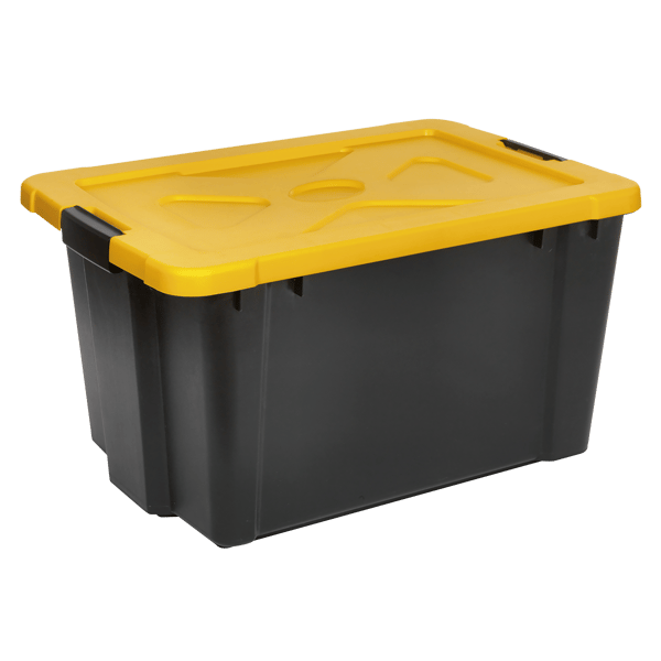Composite Stackable Storage Box with Lid 54L