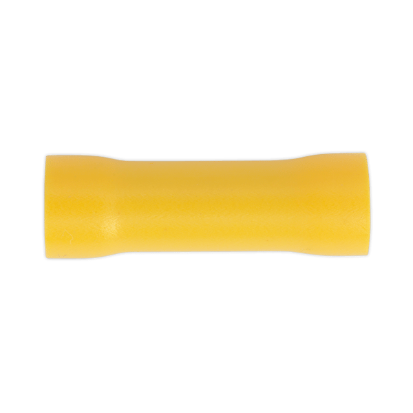 Butt Connector Terminal 5.5mm, Yellow - Pack of 100