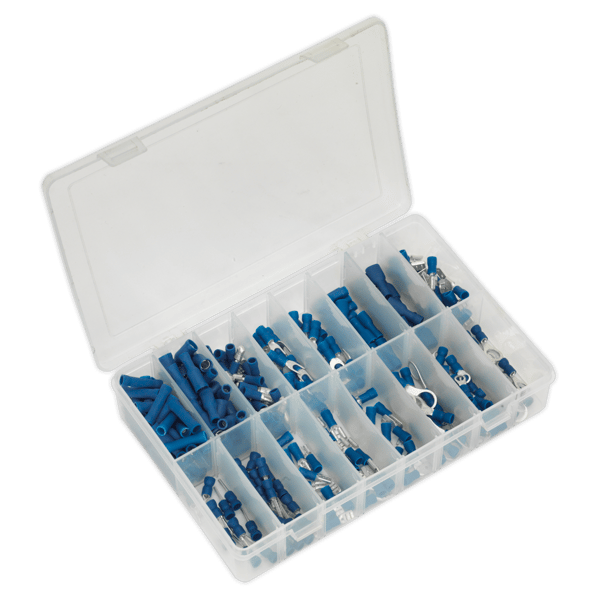 Crimp Terminal Assortment 280pc – Blue – Sealey – Triace
