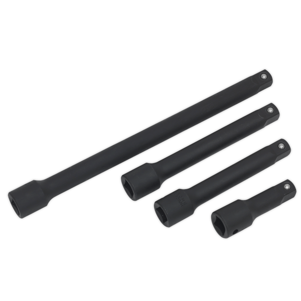 Impact Extension Bar Set 1/2"Sq Drive 4pc