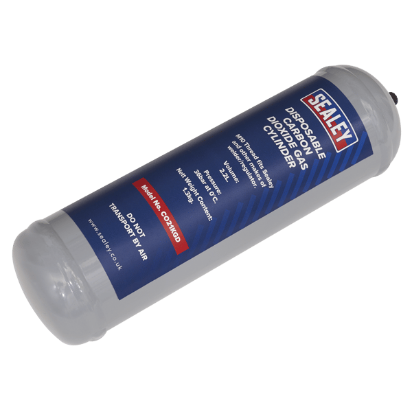 Disposable Carbon Dioxide Gas Cylinder 1.3kg - Pack of 4
