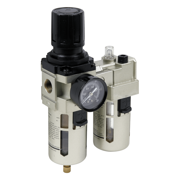 Air Filter/Regulator/Lubricator Max. Airflow 105cfm