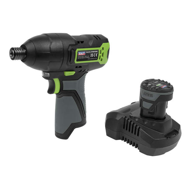 SV10.8 Series 1/4"Hex Drive Cordless Impact Driver Kit 10.8V 2Ah