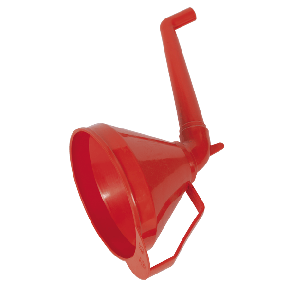 Fixed Offset Spout Funnel with Filter 160mm - Medium