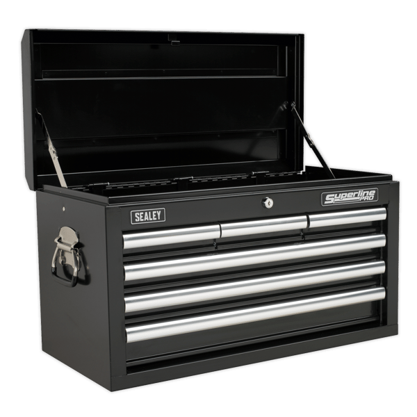 Superline PRO(R) Topchest 6 Drawer - Black